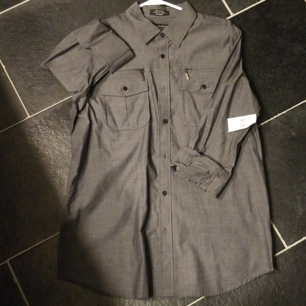 Eighty Eight Platinum Men's Button Down Shirt